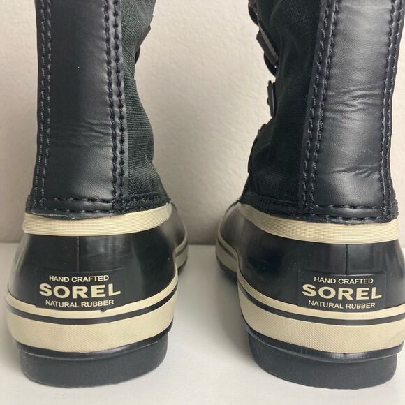 Sorel Men’s 1964 Pac Nylon Waterproof Boot in Black Ancient Fossil Snow Boot 8.5 - Picture 5 of 9